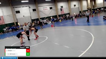 141 lbs Champ. Round 2 - Hunter Gilmore, Chadron State vs Jake Olsen, Northwest College