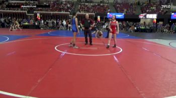 130 lbs Cons. Round 3 - Senika Spoonhunter, Riverton USA Wrestling vs Bayleah Richardson, Summit Wrestling Club