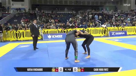 Casie Rose Fritz vs Katia R Richards 2025 Pan IBJJF Jiu-Jitsu No-Gi Championship