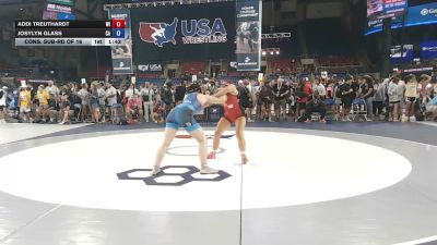 155 lbs Cons. Sub-rd Of 16 - Addi Treuthardt, Wisconsin vs Josylyn Glass, California
