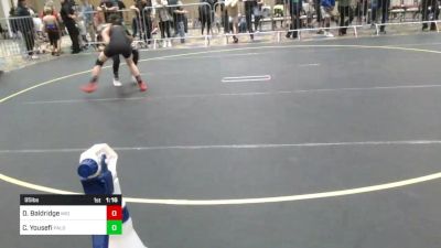 95 lbs Round Of 16 - Dean Baldridge, Mid Valley Wr Ac vs Cyrus Yousefi, Palo Alto Elite WC