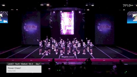 Power Cheer! - Sassy Cats [2023 Level 2 - Youth--Medium--Div 2 Day 1] 2023 The All Out Nationals