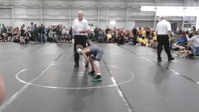 72 lbs Round 2 (6 Team) - MJ Marshall, Neighborhood Wrestling vs Joe Leben, Lake WC