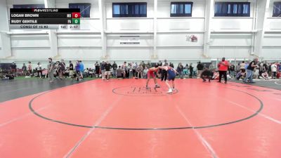 E-160 lbs Consi Of 16 #2 - Logan Brown, MD vs Rudy Gentile, PA