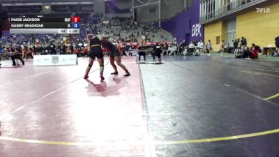 138 lbs Semis & 3rd Wb (16 Team) - Gabby Bradigan, Elmira College vs Paige Jackson, Eastern