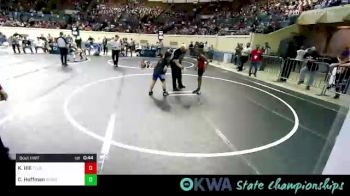 Final - Kelin Hill, Tulsa North Mabee Stampede vs Cade Hoffman, Woodward Youth Wrestling