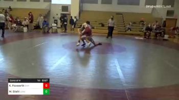 160 lbs Consolation - Kevin Foxworth, Shippensburg vs Marshal Stahl, Lower Dauphin