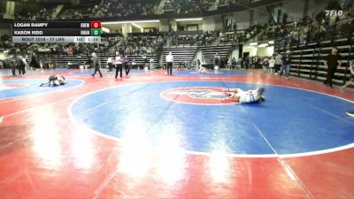 77 lbs Round Of 16 - Logan Rampy, Bremen Takedown Club vs Kason Kidd, Roundtree Wrestling Academy