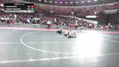 135 lbs Cons. Round 4 - Trevor Matz, Luxemburg-Casco Wrestling Club vs Wesley Fletcher, Team Nazar Training Center