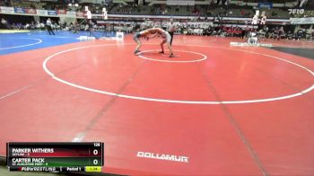 126 lbs Quarters & Wb (16 Team) - Parker Withers, Skyline vs Carter Pack, St. Augustine Prep