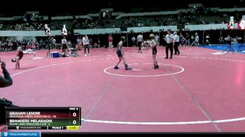 64 lbs Cons. Round 3 - Graham LeNoir, Midlothian Miners Wrestling Cl vs Branders Melaragni, Ocean Lakes Wrestling Club