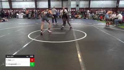 140 lbs Consi Of 8 #1 - Trokon Kai, Unattached vs Charlie Krajewski, Secaucus