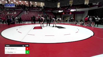 115 lbs Quarterfinal - Makenna Corridina, Tulsa Union Girls vs Dani Stuckey, Piedmont High School Girls