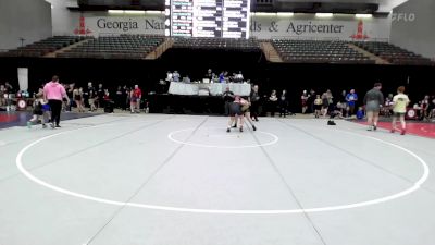 150-160 lbs Semifinal - Veronica Brown, South Paulding Junior Spartans Wrestling Club vs Vanessa Gonzalez, Georgia