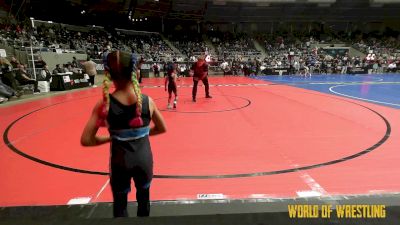 40 lbs Consi Of 4 - Valeria Gutierrez, Jflo Trained vs Blakely Ponce, RAW Wrestling Club