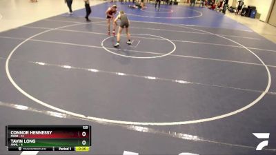 125 lbs Semis & 1st Wrestleback (8 Team) - Connor Hennessy, Pierz vs Tavin Long, ANML