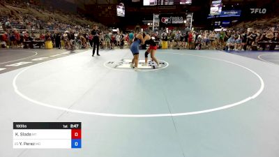 190 lbs Rnd Of 64 - Katie Slade, MT vs Yisel Perez, MO