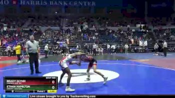 80 lbs Semifinal - Ethan Hamilton, Harvey Twisters vs Brady Glynn, Lincoln-Way WC