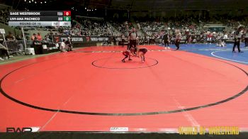 50 lbs Round Of 16 - Sage Westbrook, Texas Elite vs Livi-Ana Pacheco, Steel City Reloaded