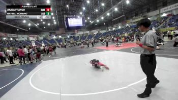 58 lbs Semifinal - Julisa Franco, Duran Elite vs Nayelli Romero, Salem Elite