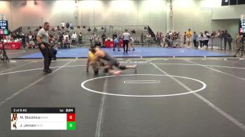 149 lbs C Of 8 #2 - Michael Blockhus, Minnesota vs Jaron Jensen, Wyoming
