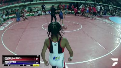 92 lbs Placement Matches (8 Team) - Manny Novelli, Alaska 1 vs Nox O`Brien, Utah