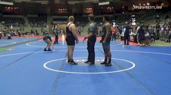 285 lbs Rr Rnd 2 - Aryn Johnson, Pitbull Wrestling Academy vs Kaden Stitt, Choctaw Ironman Youth Wrestling