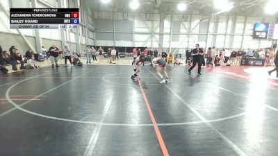 50 kg Champ. Rd Of 64 - Alexandra Tchekounova, Hawks Wrestling Club vs Bailey Hoard, SBTC