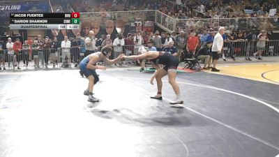 144 2A Quarterfinal - Jacob Fuentes, Braden River vs Darion Shannon, Somerset
