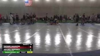 135 lbs Cons. Round 4 - Mitchell Borynack, Elite Athletic Club vs Zachary Haughton, Marauder Wrestling Club
