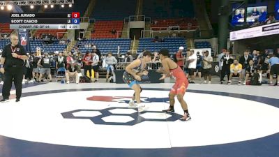 132 lbs Champ. Rd Of 64 - Joel Jurado, Arizona vs Scott Cascio, Louisiana