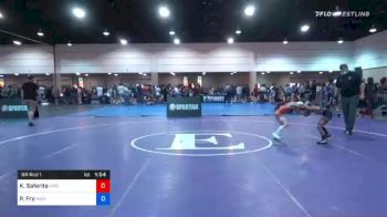 56 lbs Prelims - Kanoa Saferite, Virginia Hammers Wrestling Club vs Piper Fry, Michigan Revolution