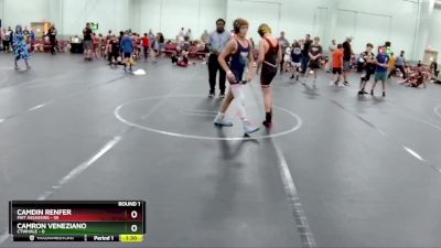 88 lbs Round 1 (8 Team) - Camdin Renfer, Mat Assassins vs Camron Veneziano, CTWHALE