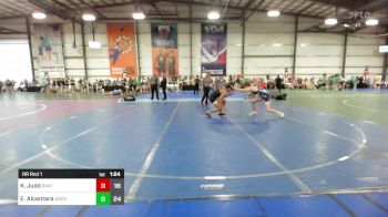 152 lbs Rr Rnd 1 - Keagan Judd, 84 Athletes Black vs Eddie Alcantara, Anchor Wrestling Club