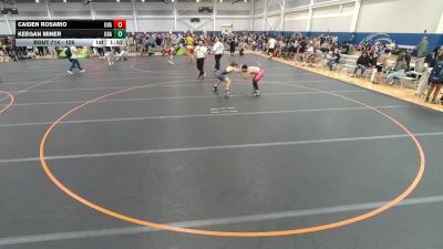 126 lbs Champ. Round 3 - Keegan Miner, Unattached vs Caiden Rosario, Unattached