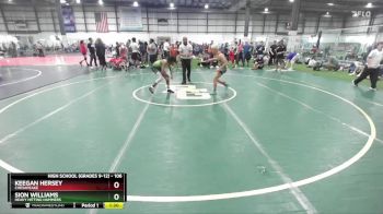 106 lbs Cons. Round 4 - Sion Williams, Heavy Hitting Hammers vs Keegan Hersey, Chesapeake