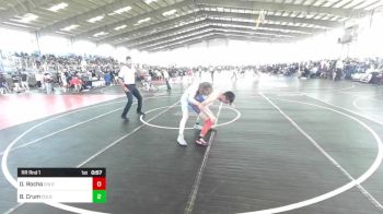 126 lbs Rr Rnd 1 - Daniel Rocha, Colorado Bad Boys vs Braydden Crum, Colorado Bad Boys
