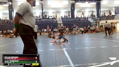 140 lbs Round 1 (6 Team) - CLAY MURDOCK, MF Savages vs Dylan Brown, Alabama Elite