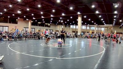 90 lbs Cons. Semi - Kaleo Garrett, Techfall Wrestling Club vs Mason Mabe, Techfall Wrestling Club