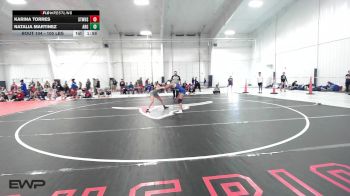 105 lbs Rr Rnd 1 - Karina Torres, Stillwater Lady Pioneers vs Natalia Martinez, Altus Girls