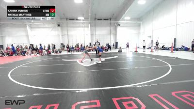 105 lbs Rr Rnd 1 - Karina Torres, Stillwater Lady Pioneers vs Natalia Martinez, Altus Girls
