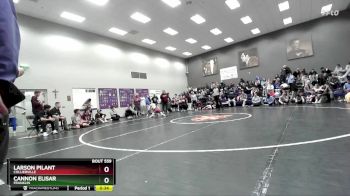 120 lbs Cons. Round 4 - Cannon Elisar, Franklin vs Larson Pilant, Collierville