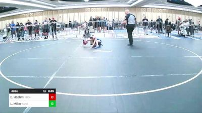 46 lbs Semifinal - Celine Hashmi, SoCal Hammers vs Lilah Miller, Rancho Bernardo WC