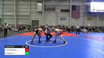 170 lbs Consi Of 16 #1 - Hunter Sonnenberg, Ford Dynasty WC vs Antonio Navarro, SoCal Grappling Club