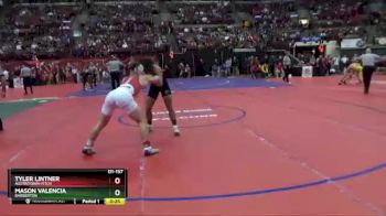 D1-157 lbs 7th Place Match - Mason Valencia, Barberton vs Tyler Lintner, Austintown-Fitch