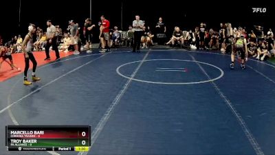 80 lbs Round 6 (8 Team) - Marcello Bari, Cordoba Trained vs Troy Baker, PA Alliance