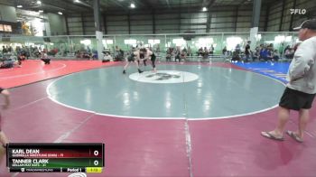 150 lbs Champ. Round 3 - Karl Dean, Guerrilla Wrestling (GWA) vs Tanner Clark, Kellam Mat Rats