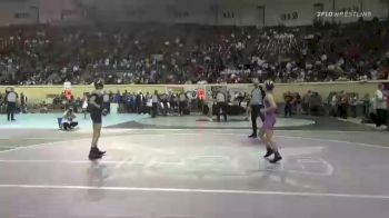 100 lbs Cons. Round 1 - Klaribel Kirk, Guthrie vs Calli Connally, Anadarko