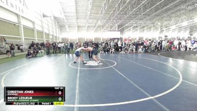 138 lbs Cons. Round 1 - Christian Jones, Duchesne vs Brody LeSueur, American Leadership Academy