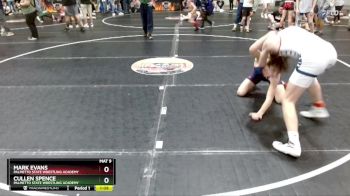136 lbs 1st Place Match - Cullen Spence, Palmetto State Wrestling Academy vs Mark Evans, Palmetto State Wrestling Academy